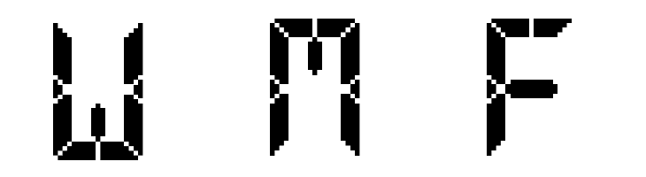 Advanced Pixel LCD-7  Free Fonts Download