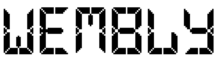 Advanced Pixel LCD-7  Free Fonts Download