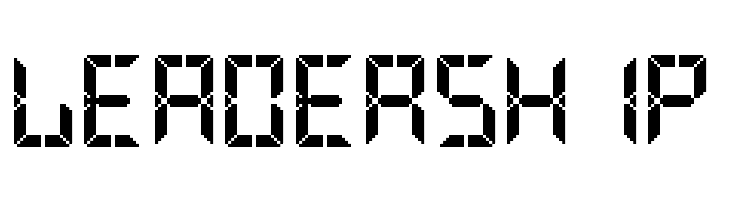 Advanced Pixel LCD-7  Free Fonts Download