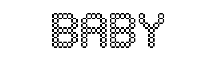 Bubble Pixel-7  Free Fonts Download