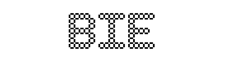Bubble Pixel-7  Free Fonts Download