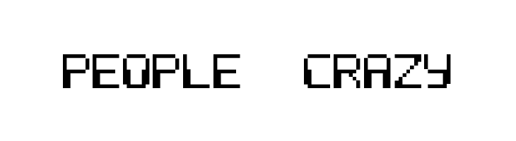 Computer Pixel-7  Free Fonts Download