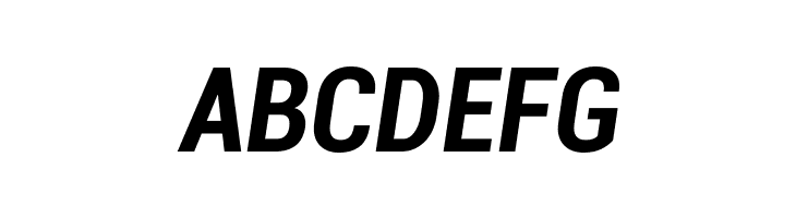 Roboto Bold Condensed Italic  Free Fonts Download