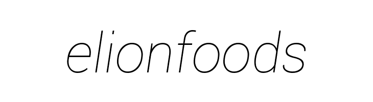 Roboto Thin Italic  Free Fonts Download