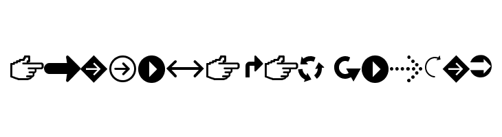 Arrows tfb  Free Fonts Download