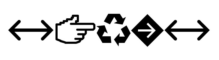 Arrows tfb  Free Fonts Download