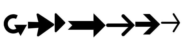 Arrows tfb  Free Fonts Download