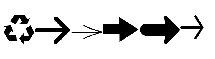 Arrows tfb  Free Fonts Download