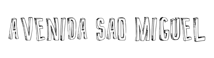 False 3D  Free Fonts Download