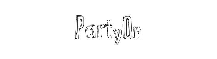 False 3D  Free Fonts Download