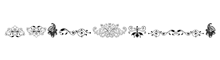 Soft Ornaments Eleven  Free Fonts Download