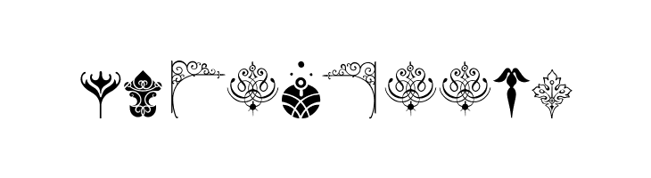 Soft Ornaments Eleven  Free Fonts Download
