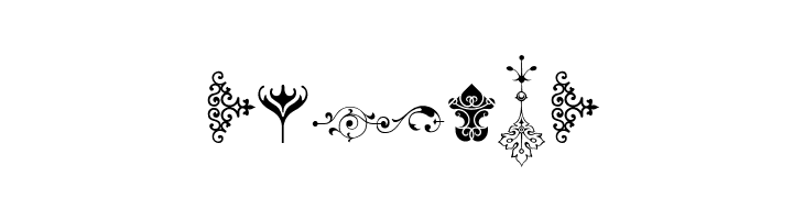 Soft Ornaments Eleven  Free Fonts Download