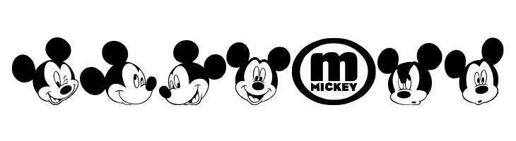 mickey m tfb  Free Fonts Download