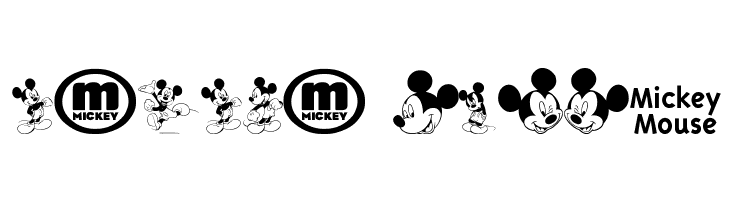 mickey m tfb  Free Fonts Download