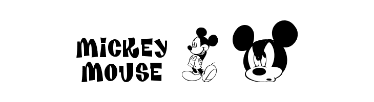 mickey m tfb  Free Fonts Download