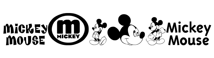 mickey m tfb  Free Fonts Download