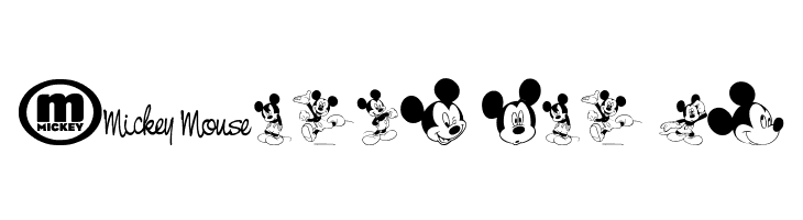 mickey m tfb  Free Fonts Download