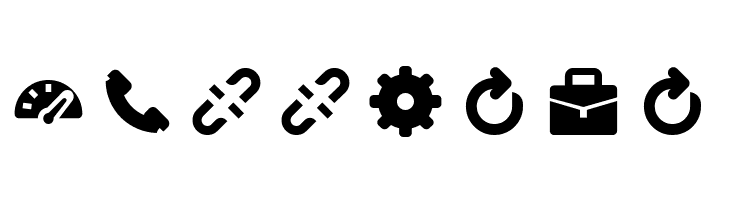 Breezi Icon Set Regular  Free Fonts Download