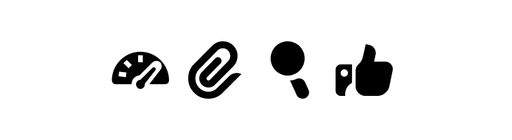 Breezi Icon Set Regular  Free Fonts Download