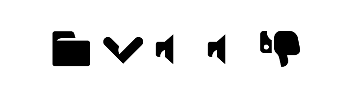 Breezi Icon Set Regular  Free Fonts Download