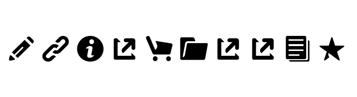 Breezi Icon Set Regular  Free Fonts Download