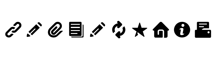 Breezi Icon Set Regular  Free Fonts Download