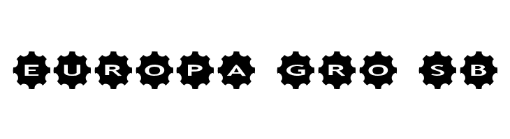 AlphaShapes gears 3  Free Fonts Download