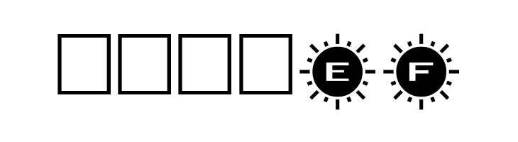 AlphaShapes sunshine 2  Free Fonts Download