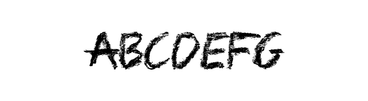 Colored Crayons  Free Fonts Download