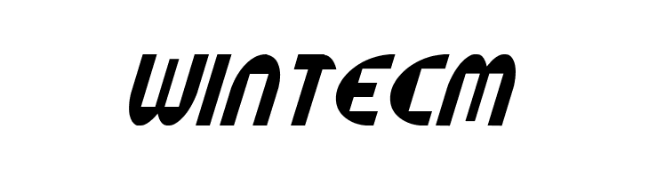 Datacut Italic  Free Fonts Download