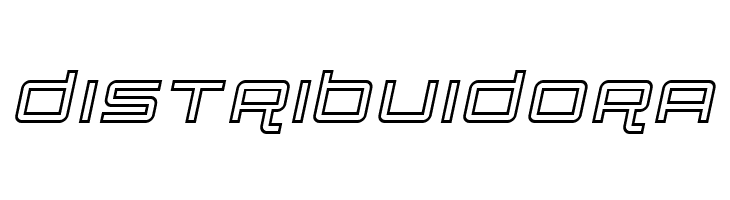 Quark Outline Italic  Free Fonts Download