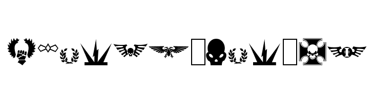 Imperial Symbols  Free Fonts Download