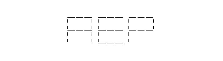 Stash of Dashes  Free Fonts Download