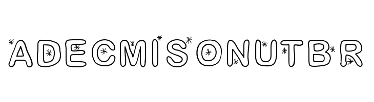 Lettreetoile  Free Fonts Download