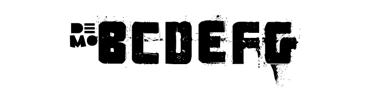 3 theHard way RMX-Regular DEMO  Free Fonts Download