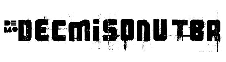 3 theHard way RMX-Regular DEMO  Free Fonts Download