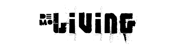 3 theHard way RMX-Regular DEMO  Free Fonts Download