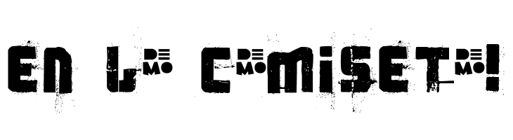 3 theHard way RMX-Regular DEMO  Free Fonts Download