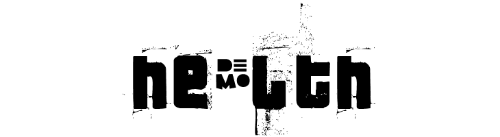 3 theHard way RMX-Regular DEMO  Free Fonts Download