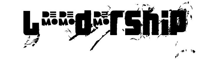 FT 3 the hard way RMXmessedDEMO  Free Fonts Download