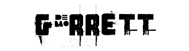 3theHardwayRMX-RegularDEMO  Free Fonts Download