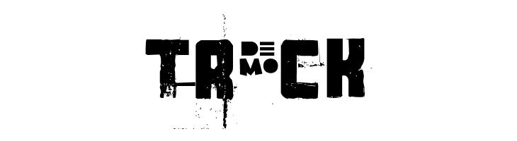 3theHardwayRMX-RegularDEMO  Free Fonts Download