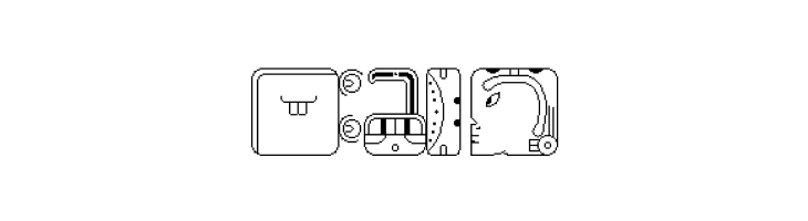 Maya CalendricV1.50  Free Fonts Download