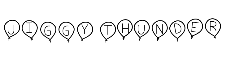 birthday balon tfb  Free Fonts Download