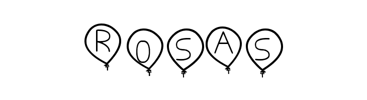 birthday balon tfb  Free Fonts Download