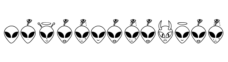 Aliencons TFB  Free Fonts Download