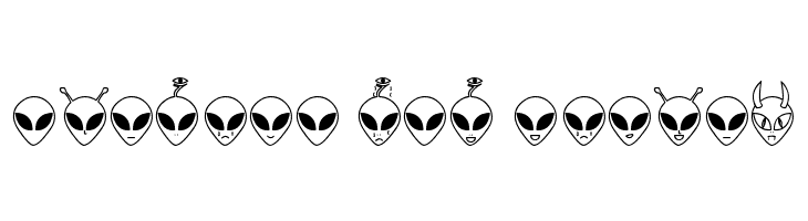 Aliencons TFB  Free Fonts Download