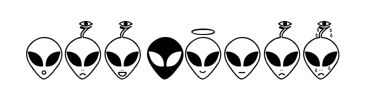 Aliencons TFB  Free Fonts Download