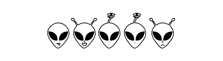 Aliencons TFB  Free Fonts Download